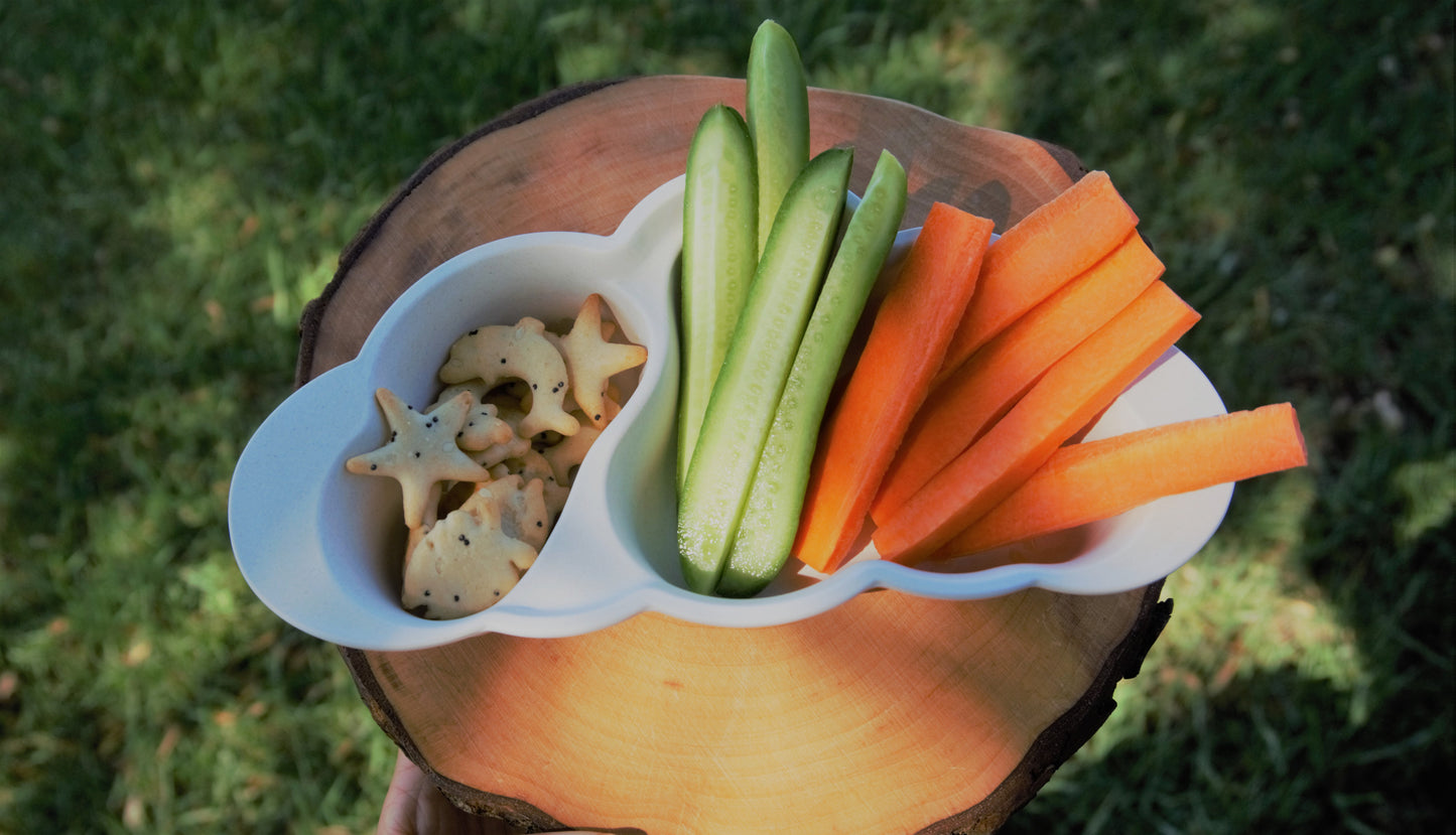 Kids Eco-friendly Bamboo Bowls and Cutlery set