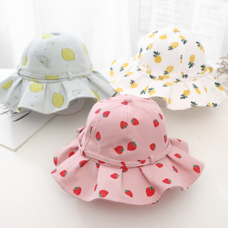 Wide Brim Baby Sun Hat