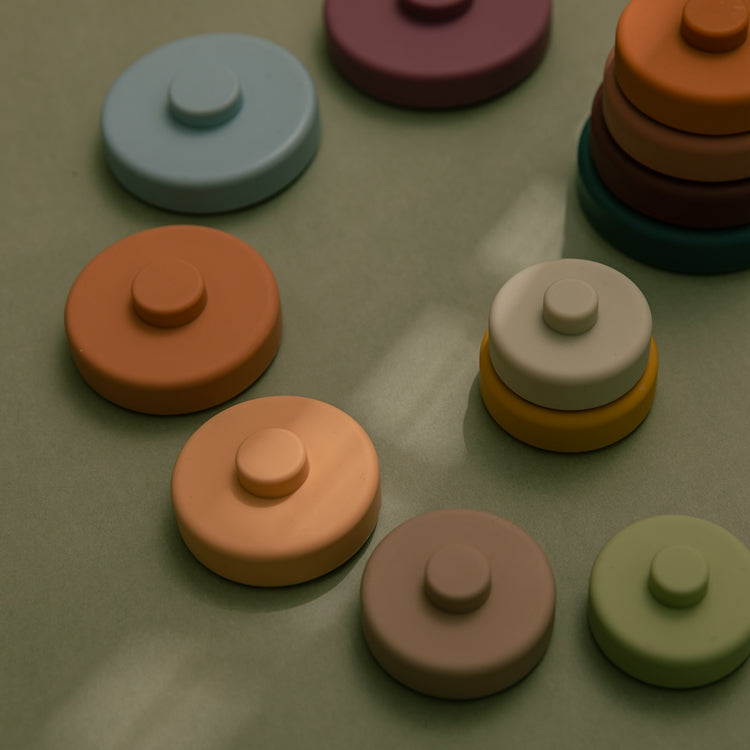 Silicone Stacking Tower (Retro)